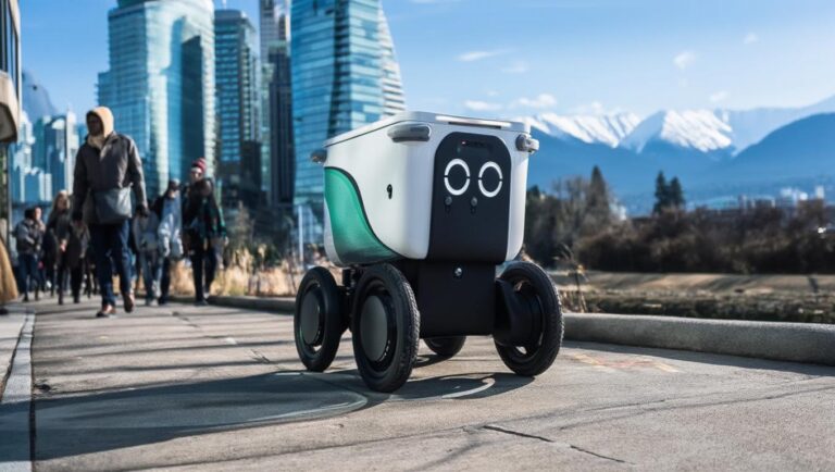 Robots BEGIN Appearing on City Sidewalks