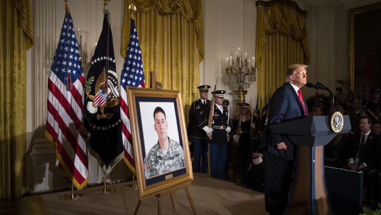 White House AWARDS Medal of Honor to Soldier