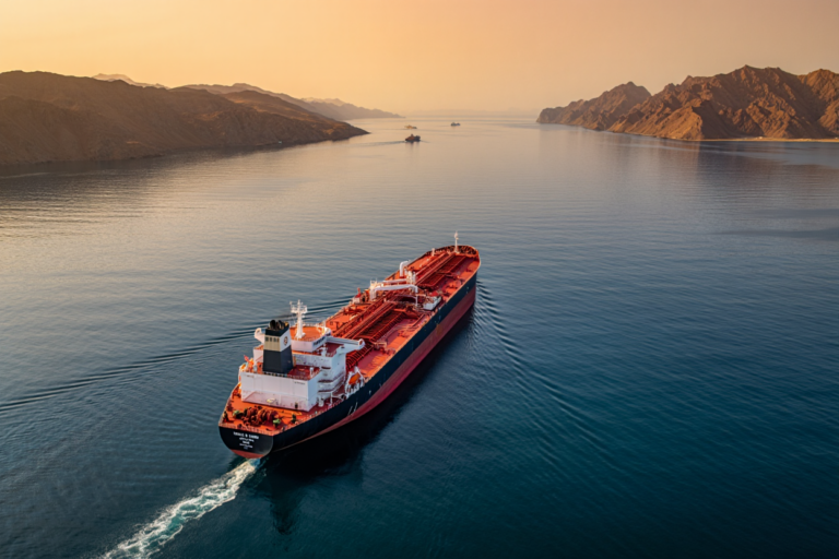 Chinese Tanker BLOWS PAST US In Key STRAIT